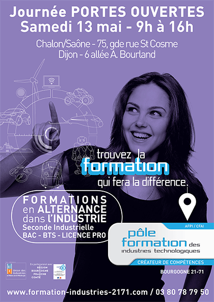 affiche jpo cfai chalon dijon mai 2017 67101